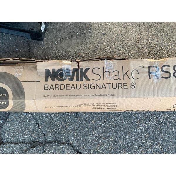 Novik Shake, 8ft Grey Shake Siding