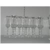 Image 4 : LOT OF 12 RCR ROYAL CRYSTAL ROCK AUREA CHAMPAGNE FLUTES