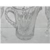 Image 5 : CRYSTAL GLASS PITCHER WITH 4 CRYSTAL WINE GLASSES