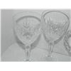 Image 6 : CRYSTAL GLASS PITCHER WITH 4 CRYSTAL WINE GLASSES
