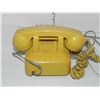Image 6 : VINTAGE MUSTARD YELLOW ROTARY PHONE