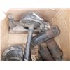 Image 2 : BOX OF ANTIQUE CAR PARTS, TOOLS AND SUCH