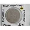 Image 2 : 1968 SWITZERLAND SILVER 5 FRANCS HELVETICA EF 40