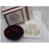 Image 2 : NEW IN BOX AVON CAPE COD DESSERT BOWLAND SOAPS LOT 2