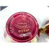 Image 6 : VINTAGE 1940S SUDLOW BURSLEM GOLD AND BURGUNDY CREAMER AND SUGAR SET
