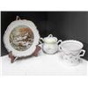 Image 1 : LOT OF VARIOUS VINTAGE AND ANTIQUE CHINA ITEMS