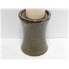 Image 2 : CERAMIC PILLAR CANDLE HOLDER WITH LED CANDLE