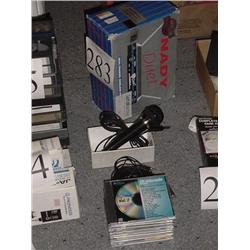 Karaoke CD's /mics