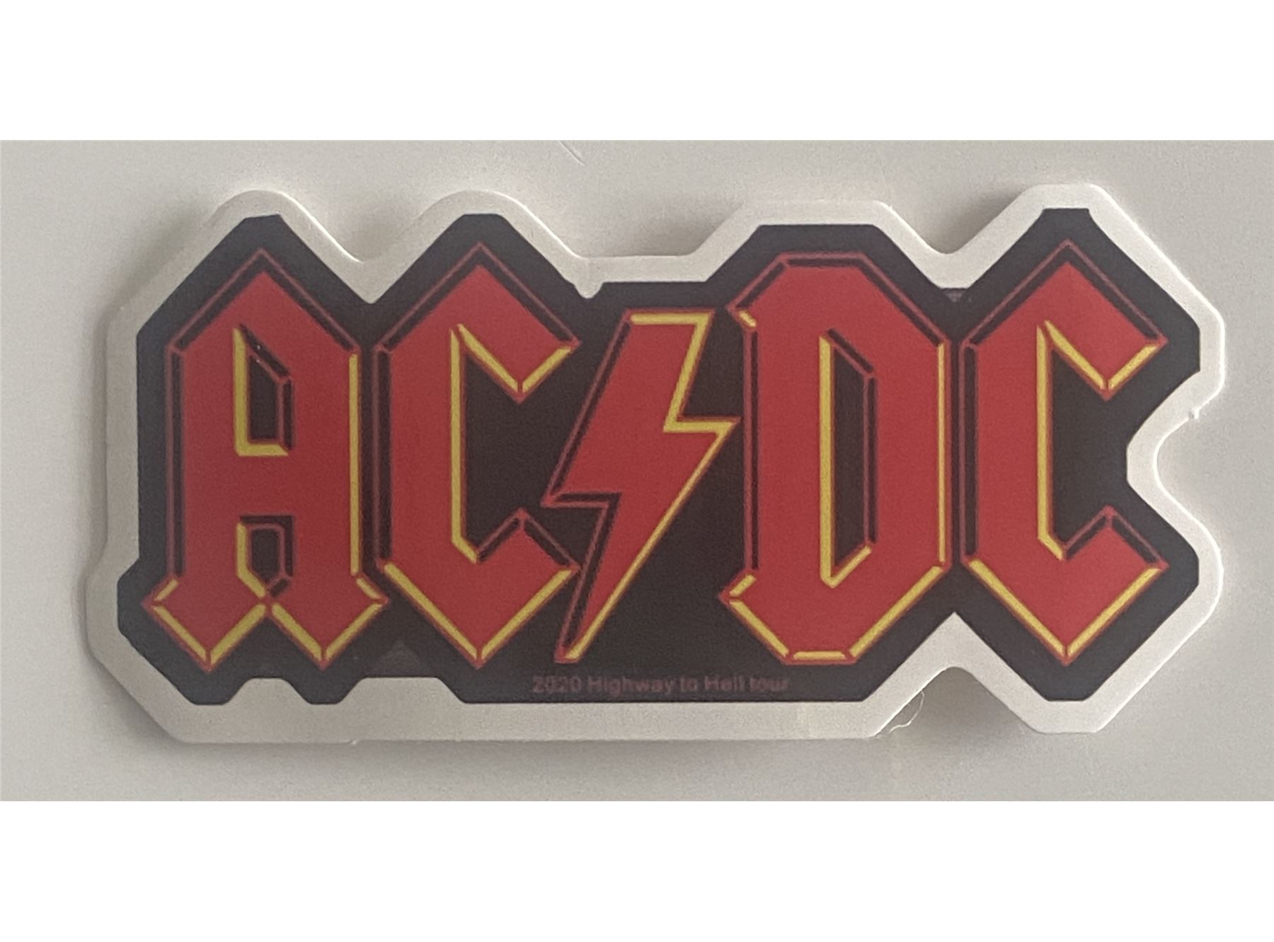 AC/DC logo sticker