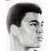 Image 4 : GARY SADERUP SIGNED MUHAMMAD ALI LITHOGRAPH