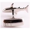 Image 5 : DUNHILL SHARK STERLING SILVER CUFFLINKS
