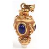 Image 1 : 14KT GOLD BAROQUE STYLE ITALIAN PENDANT