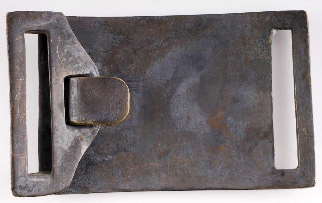 US CIVIL WAR CONFEDERATE STATES RECTANGLE BUCKLE