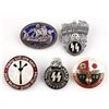 Image 1 : WWII GERMAN ENAMELED BADGES WAFFEN SS LOT OF 5