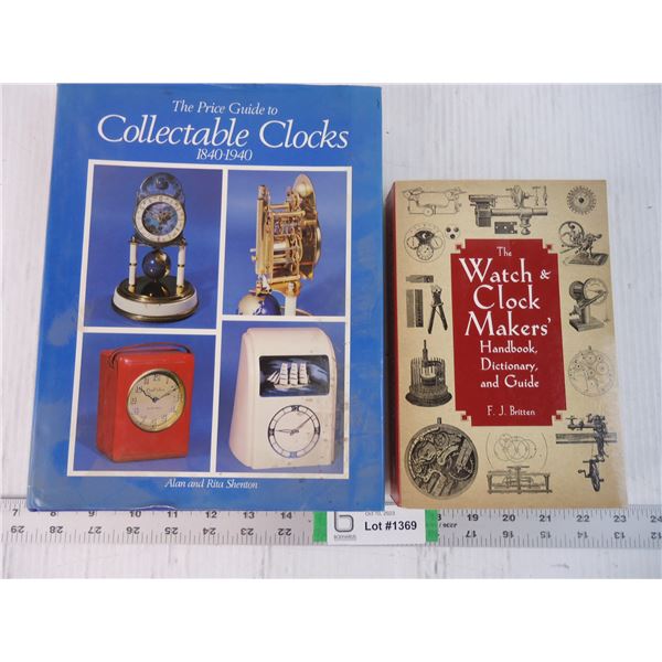 (2) Books-Collectable Clocks 1840-1940 and Watch & Clock Makers ...
