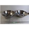 Image 1 : (2x Bid Price) (2) Large Metal Bowls