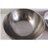 Image 2 : (2x Bid Price) (2) Large Metal Bowls