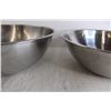 Image 4 : (2x Bid Price) (2) Large Metal Bowls