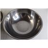 Image 3 : (2x Bid Price) (2) Medium Metal Bowls