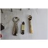 Image 3 : Can Opener, (3) Bottle Openers, Crab Crackers, Misc.