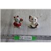 Image 1 : (2) Ceramic Cat Figurines