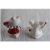 Image 4 : (2) Ceramic Cat Figurines