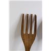 Image 2 : (2) Wooden Cutlery Decorations - Each 22" Long