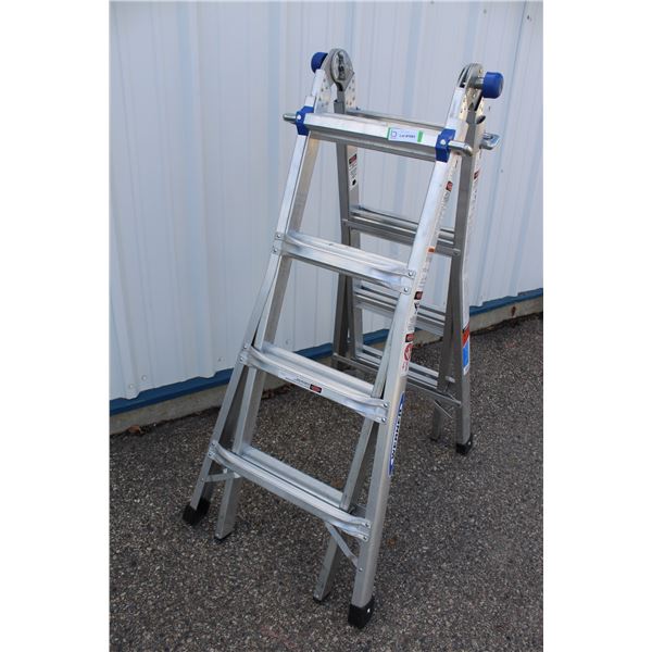 ** Werner Folding 8' Industrial Ladder