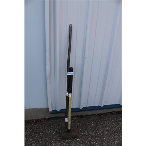 ** Sledge Hammer, Iron Pry Bar