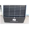 Image 3 : ** Black Wooden Commercial Display Rack on Casters - 23" x 42" x 59" High