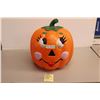 * Light Up Happy Face Yard Jack-o'-Lantern - Some Paint Missing, Untested