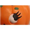 Image 3 : * Light Up Happy Face Yard Jack-o'-Lantern - Some Paint Missing, Untested