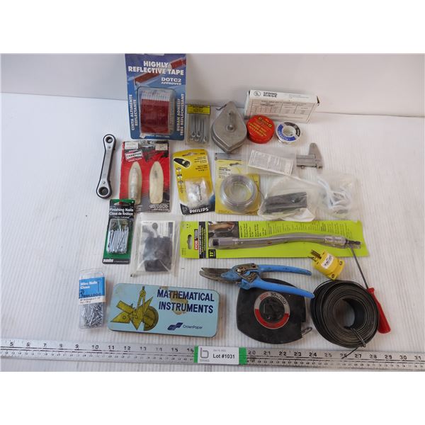 Large Lot of Hardware Parts, and Misc. Items as pictured