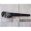 Image 1 : Power Jaws 10 inch Ratcheting Adjustable Pipe Wrench