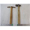 Image 1 : (1) 11" Bronze Magnetic Hammer and (1) 12" Ball Peen Hammer