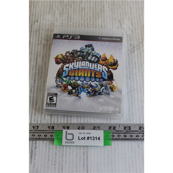 PS3 Skylanders Giants Game