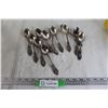 Image 1 : (12) Silverplated Spoons