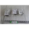 Image 1 : (3) Packs of (2) Spring Door Stops - All Sealed