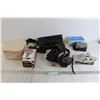 Image 1 : Polaroid Joycam, (3) Soft Storage Cases, Misc.