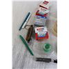 Image 4 : (20+) Work Supplies - Tape, Pens, etc.