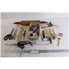 Image 1 : Rolling Pin, (2) Scissors, (3) Can Openers, Assorted Kitchen Supplies