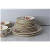 Image 2 : Johnson Bros Tea Set - Old English Pattern (Chipped)