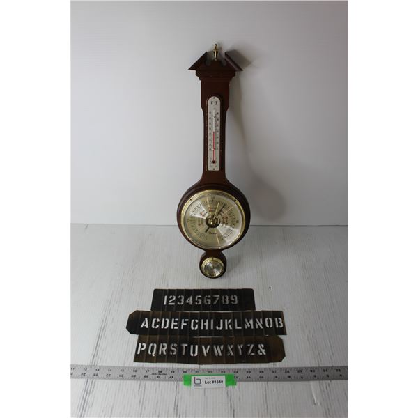 Barometer and Stencils