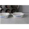 Image 2 : (3) Corningware Dishes and Baking Pan