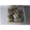 Image 2 : Bin of Sewing Supplies and Thread