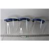 Image 1 : (3) Plastic Face Shields