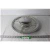 Image 1 : Divided Crystal and Metal Serving Tray