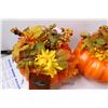 Image 2 : Collection of 5 Fall place setting Pumpkins/ Melons