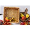 Image 7 : 2 Baskets, Gourds, (2) Wreaths, Fall Seasonal