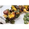 Image 4 : 2 Lg Wreaths, 1 Sm Wreath, 24 Gourds in Plastic (new)